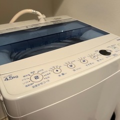 ハイアール 4.5kg 全自動洗濯機 JW-C45FK 2020年製 Haier【洗濯機】※9月下旬〜10月初旬お引取りの画像