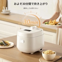 炊飯器 お米の画像