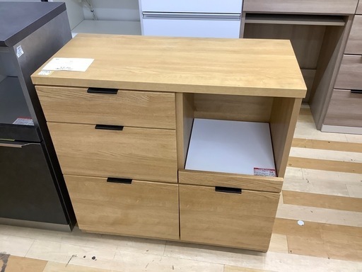 【お値下げしました！】キッチンカウンター　ニトリ　ナチュラル