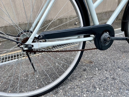 【お譲り先決定】27インチ変速なしLEDライトの自転車