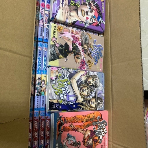 ジョジョの奇妙な冒険　第1部から第7部全巻+8部17巻まで+岸辺露伴は動かない