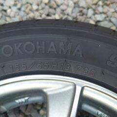 ほぼ新品!155/65 R13 ヨコハマ サマータイヤの画像
