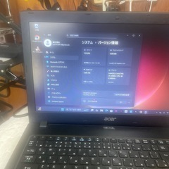 acerノートパソコン　i3の画像