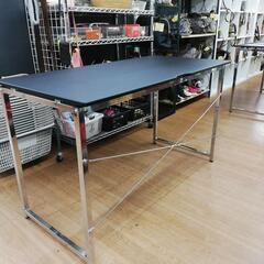 ☆ドリーム荒牧店☆ジモティー割引有【クリーニング済】NITORI デスク BK Nトリシアの画像