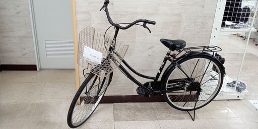 ★リユースのサカイ高崎店★TJ12634  自転車 26インチ 黒 クリーニング済み