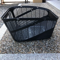 ママチャリ　荷台　カゴの画像