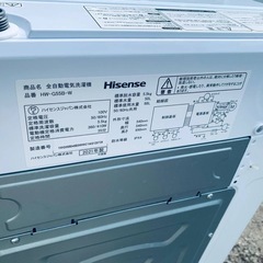 ✅Hisense 電気洗濯機✅ ✅HW-G55B-W✅の画像