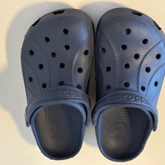 クロックス　22cm  紺の画像