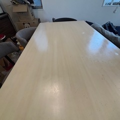 至急‼️譲ります‼️ダイニングテーブル作業台の画像