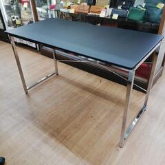 ☆ドリーム荒牧店☆ジモティー割引有【クリーニング済】 ニトリ デスク 現状品 BLK Nトリシアの画像
