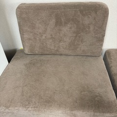 ニトリ　コンパクトカウチソファの画像