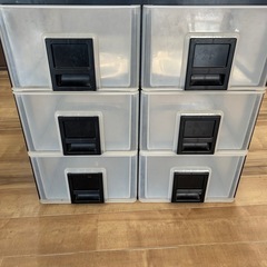 収納ケース大容量　6口の画像