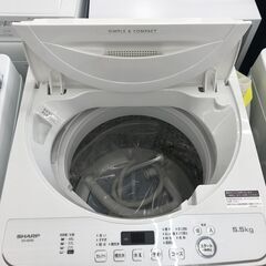 ★リユースのサカイ春日部店★KJ11477 シャープ 洗濯機 ES-Ge5D 5.5kg 20年製 動作確認／クリーニング済みの画像