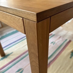 無印良品　ダイニングテーブル　の画像