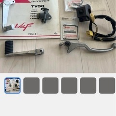 早い者勝ち！純正チャンバー付きスズキウルフ50パーツセットの画像