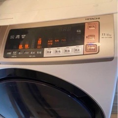 乾燥機付き洗濯機（ドラム式洗濯機）の画像