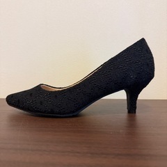 黒　パンプス　　新品　24.5cmの画像