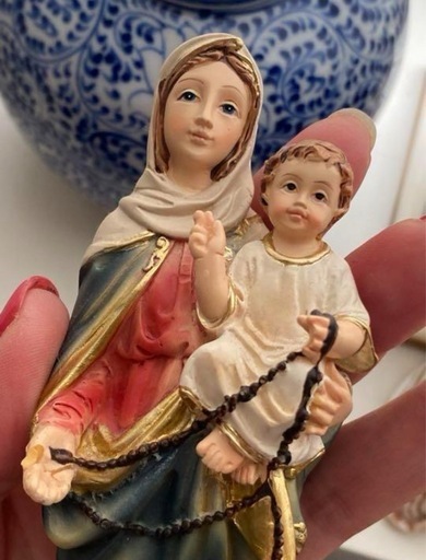 アンティーク陶器人形 アンティーク　マリア様