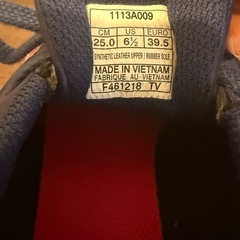 asics ゴルフシューズ　スニーカー　25cmの画像