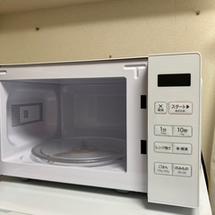 美品！Haierハイアール単機能レンジ(2025年3月購入)の画像