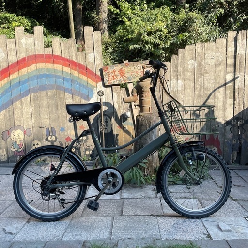☆美品☆20インチ TOKYOBIKE ミニベロ クロモリフレーム 7speed