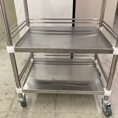 中古　良品　業務用　ステンレスワゴン　キッチンワゴン　3段　400×570×870　愛知県 一宮市 名古屋 稲沢 江南 岩倉 岐阜 羽島 各務ヶ原 三重 愛知 グッドプライス一宮の画像