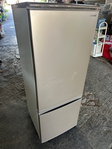 シャープ SHARP 冷蔵庫(幅48.0cm) 167L つけかえどっちもドア 2ドア SJ-D17F-N