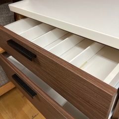 【リサイクル市場エコ伊川谷】NITORI / ニトリ カップボード 食器棚 ソレル 100KB MBR【取りに来られる方限定】の画像