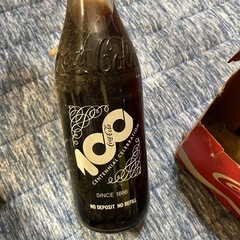 コカコーラ　中身入り　100年記念の画像