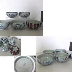 有田焼 お食事揃 京ごよみ ご飯茶碗セット 飯碗5客 鉢碗5客 柄違い 食器セット 札幌市 屯田店の画像