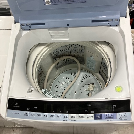 安心の6ヶ月間保証つき！HITAICHI 全自動洗濯機2018年製7.0kg【トレファク堺福田店】