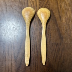 【中古】木のスプーンの画像