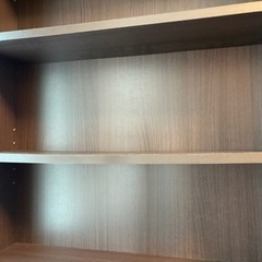 2つ 棚 本棚 ブラウン 高さ180cm 2つで定価約12000円の画像