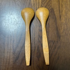 【中古】木のスプーンの画像