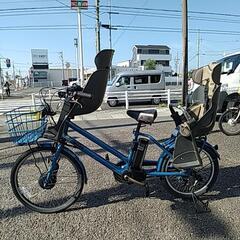 830F ブリヂストン 前後 子ども乗せ 電動アシスト自転車の画像