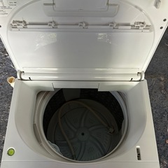 東芝 DDインバーター洗濯機 全自動 ZABOON 7kg グランホワイト AW-7D6 Wの画像