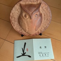 ふくろうの置き物の画像