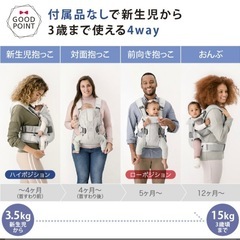 ベビービョルン 抱っこ紐  ONE KAI Air おまけ付！の画像