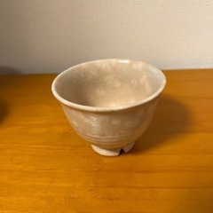 萩焼　湯飲み 5個セット 淡いクリーム色の画像