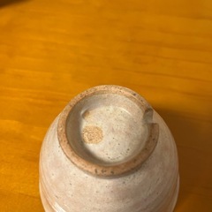 萩焼　湯飲み 5個セット 淡いクリーム色の画像