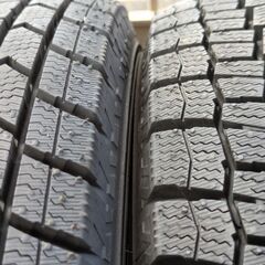 極上２０２４年製ダンロップ冬タイヤ工賃込み１４５／８０Ｒ１３　４本セットの画像