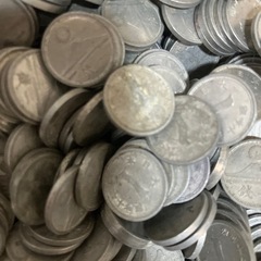 沖縄県内限定！希少アルミ古銭800gセットの画像
