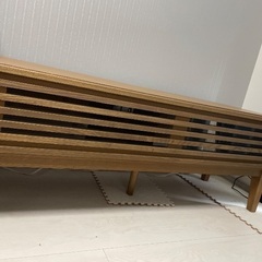TV台 幅120cm Re:ceno LINE ミドルブラウンの画像
