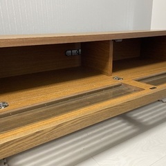 TV台 幅120cm Re:ceno LINE ミドルブラウンの画像