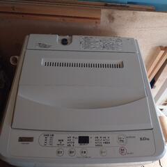【2020年製】ヤマダ 単身用洗濯機  YWM-T60H1  6.0kの画像