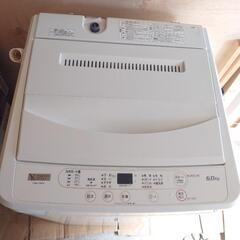 【2020年製】ヤマダ 単身用洗濯機  YWM-T60H1  6.0kの画像