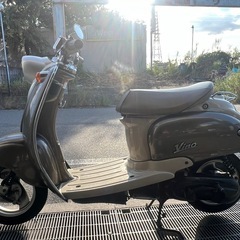 可愛い原付‼️ ヤマハ　ビーノ　5AU ブラウン　原付　大阪府発の画像