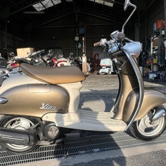 可愛い原付‼️ ヤマハ　ビーノ　5AU ブラウン　原付　大阪府発の画像