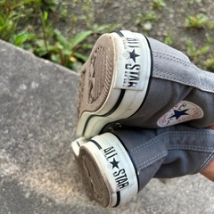 CONVERSE All Star 灰色 コンバース オールスター グレー スニーカーの画像