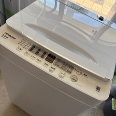 2024年　ハイセンス  洗濯機　5.5kg ②の画像